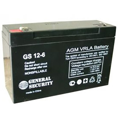 Аккумуляторная батарея General Security GS12-6