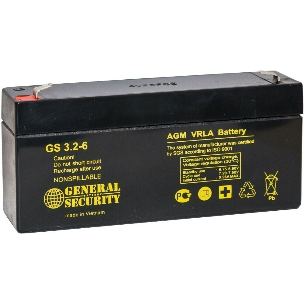 Аккумуляторная батарея General Security GS3.2-6