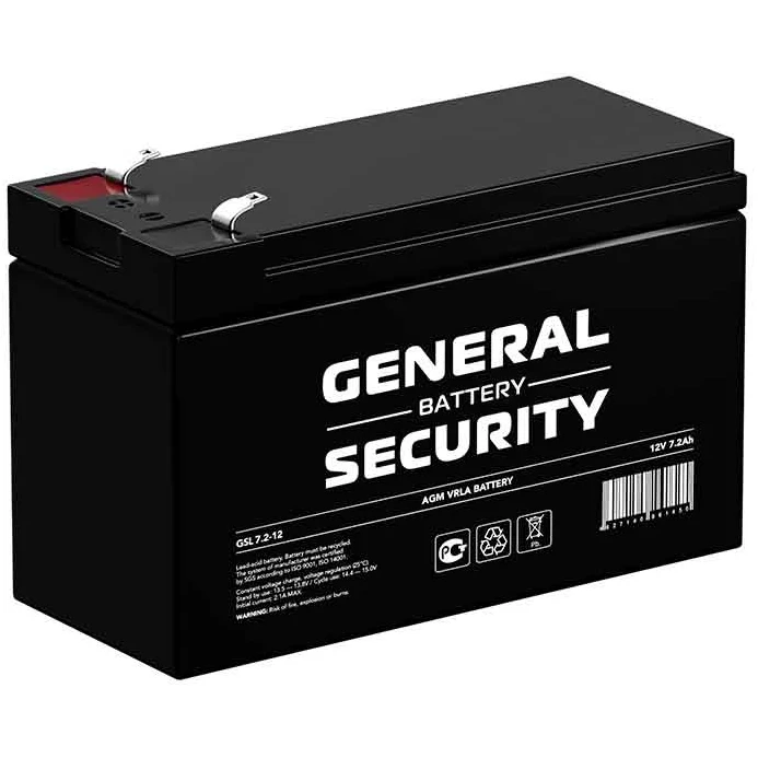 Аккумуляторная батарея General Security GSL7.2-12