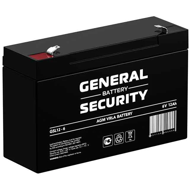 Аккумуляторная батарея General Security GSL12-6