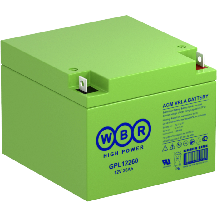 Аккумуляторная батарея WBR GPL12260