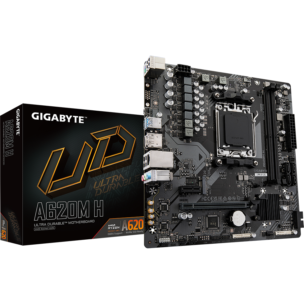 Материнская плата Gigabyte A620M H - фото 4