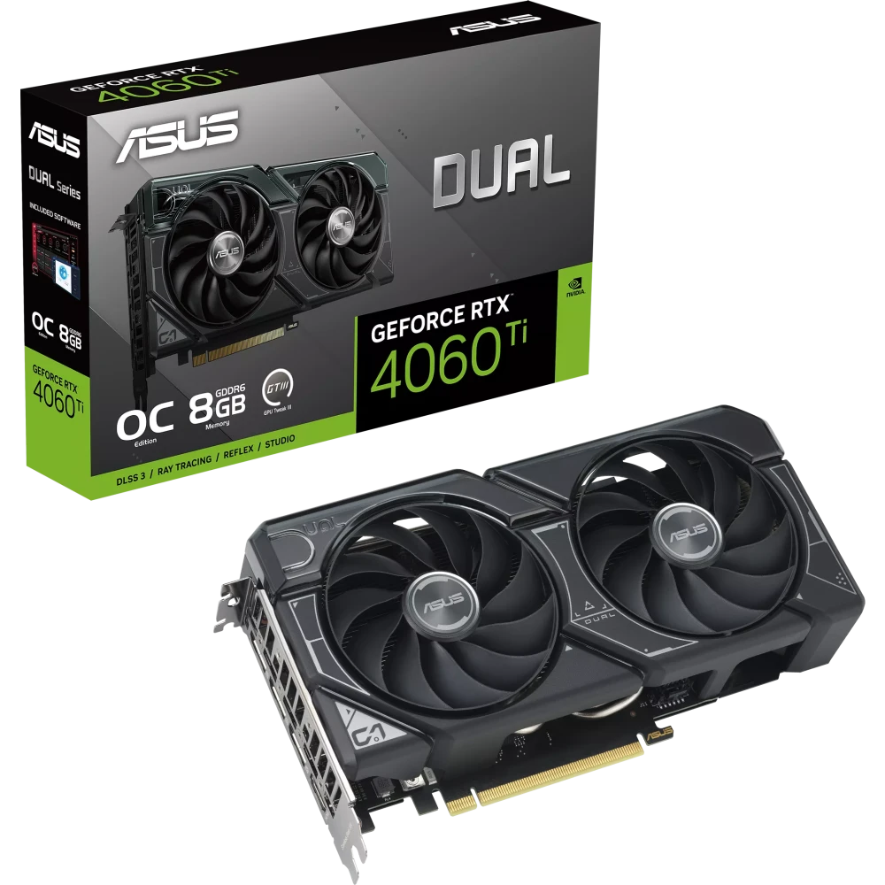 Видеокарта NVIDIA GeForce RTX 4060 Ti ASUS 8Gb (DUAL-RTX4060TI-O8G) - фото 9