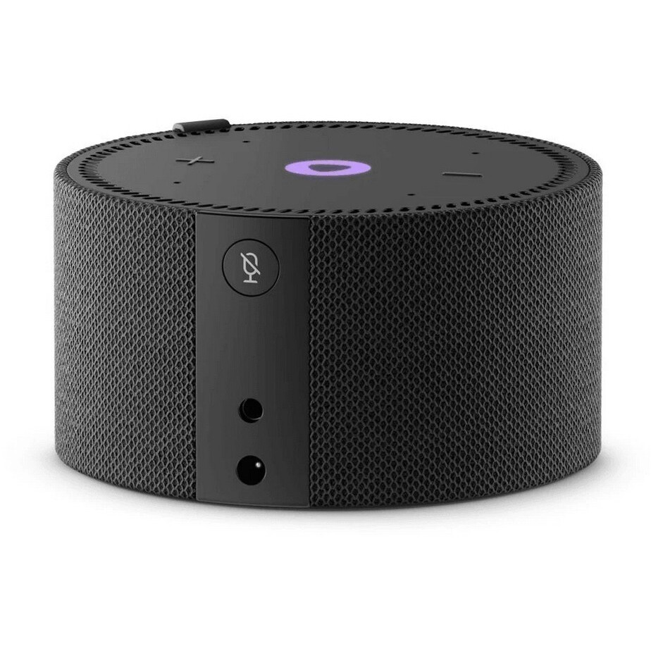 Умная колонка Яндекс Станция Мини 2 с часами чёрная (YNDX-00020K) - фото 2