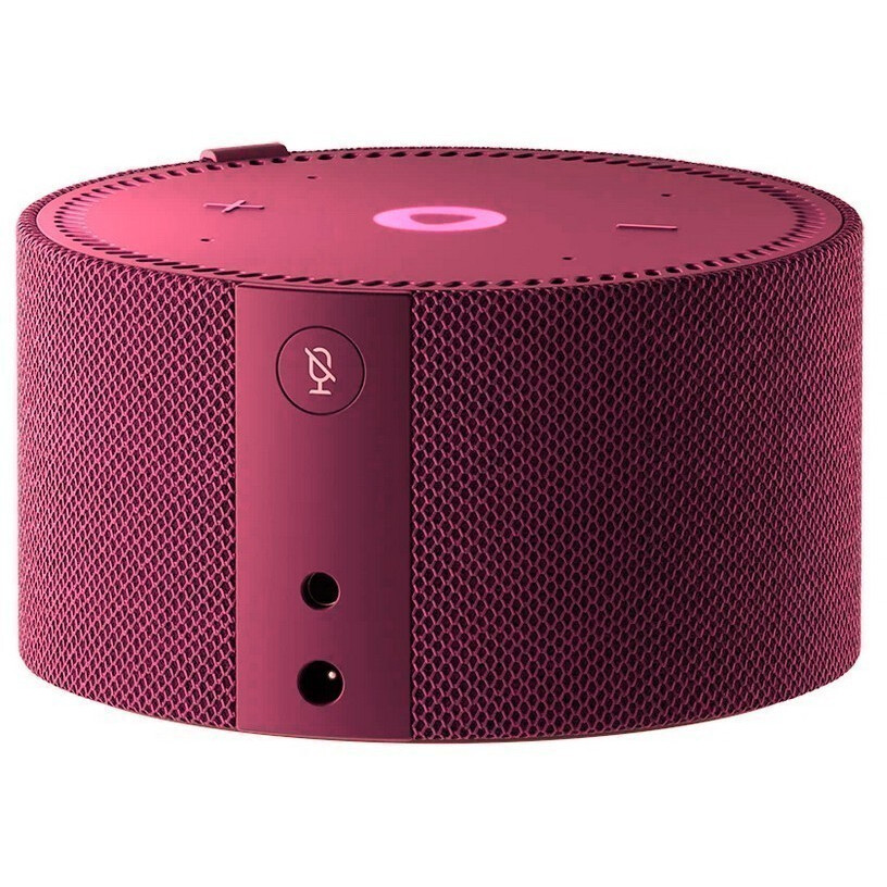 Умная колонка Яндекс Станция Мини 2 с часами красная (YNDX-00020R) - фото 2