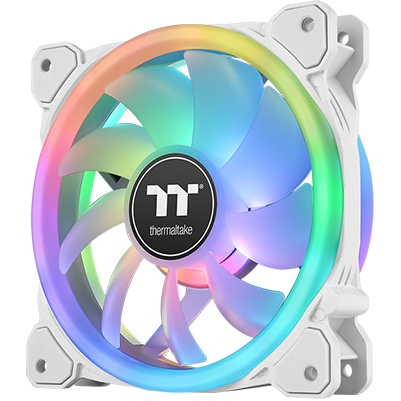 Вентилятор для корпуса Thermaltake CL-F146-PL14SW-A SWAFAN 14 RGB Radiator Fan White (3 Fan Pack)