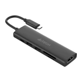 USB-концентратор A4Tech DST-60C Grey