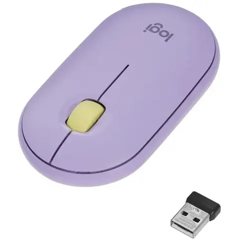 Мышь Logitech Pebble M350 Purple (910-006654) - фото 5
