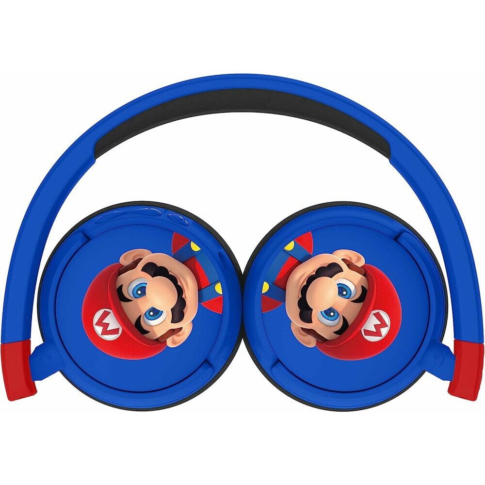 Гарнитура OTL Technologies Mario Kids Wireless Blue - SM1001 - фото 3