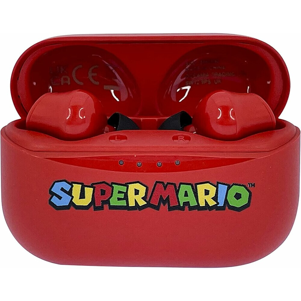 Гарнитура OTL Technologies Mario Red True Wireless - SM0894 - фото 3