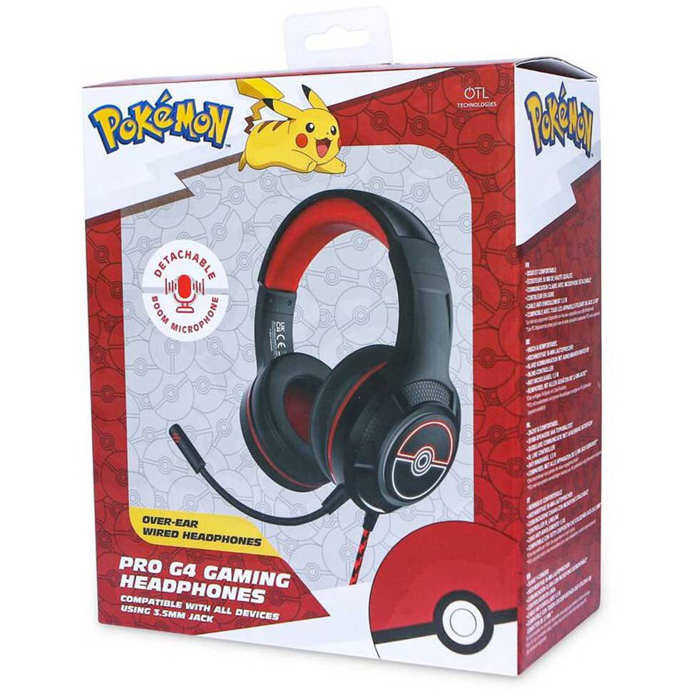 Гарнитура OTL Technologies Pokemon Pokeball Pro G4 - PK0904 - фото 4