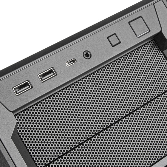 Корпус Silverstone Seta D1 Black - SST-SED1-B - фото 7