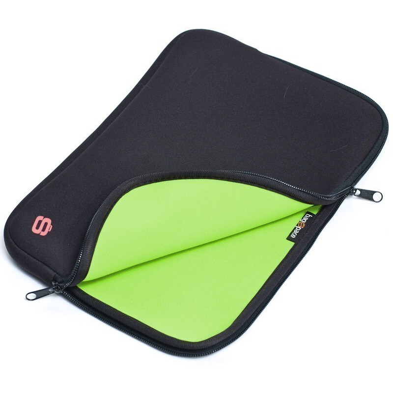 Чехол для ноутбука Bagspace PS-812-12 Black/Green - PS-812-12GN