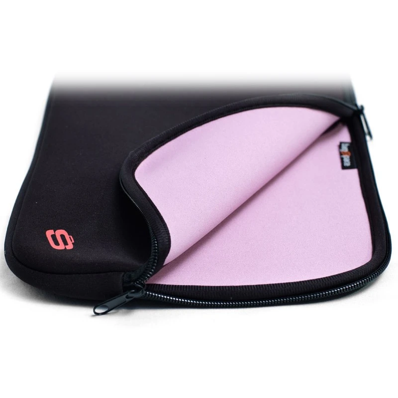 Чехол для ноутбука Bagspace PS-812-12 Black/Pink - PS-812-12PN - фото 2