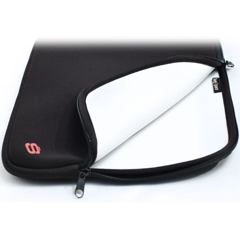 Чехол для ноутбука Bagspace PS-812-12 Black/White - PS-812-12WT - фото 2