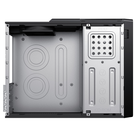 Корпус Powerman ST616 450W Black - 6188898 - фото 6