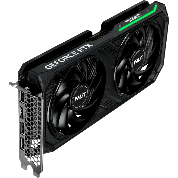 Видеокарта NVIDIA GeForce RTX 4060 Palit Dual OC 8Gb (NE64060T19P1-1070D)