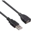 Кабель удлинительный USB A (M) - USB A (F), 2м, ExeGate EX-CCF-USB2-AMAF-2.0F - EX294762RUS