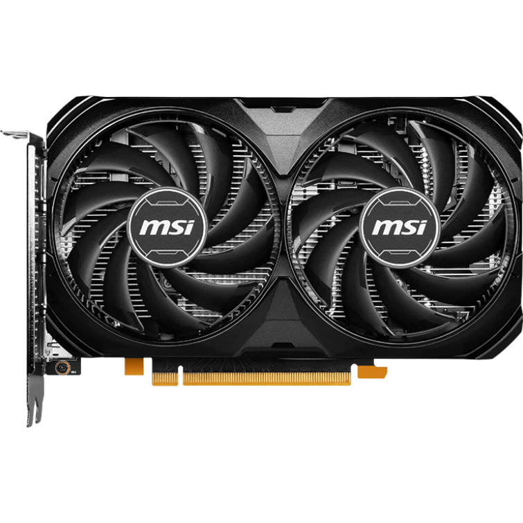Видеокарта NVIDIA GeForce RTX 4060 MSI 8Gb (RTX 4060 VENTUS 2X BLACK 8G OC) - фото 2