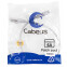Патч-корд Cabeus PC-SSTP-RJ45-Cat.6a-0.5m-LSZH, 0.5м