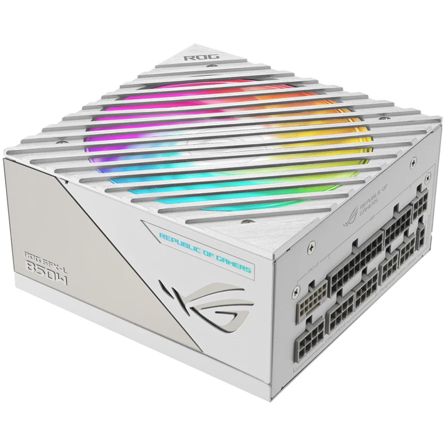 Блок питания 850W ASUS ROG LOKI Platinum White (ROG-LOKI-850P-WHITE-SFXL-GAMING) - 90YE00N2-B0NA00