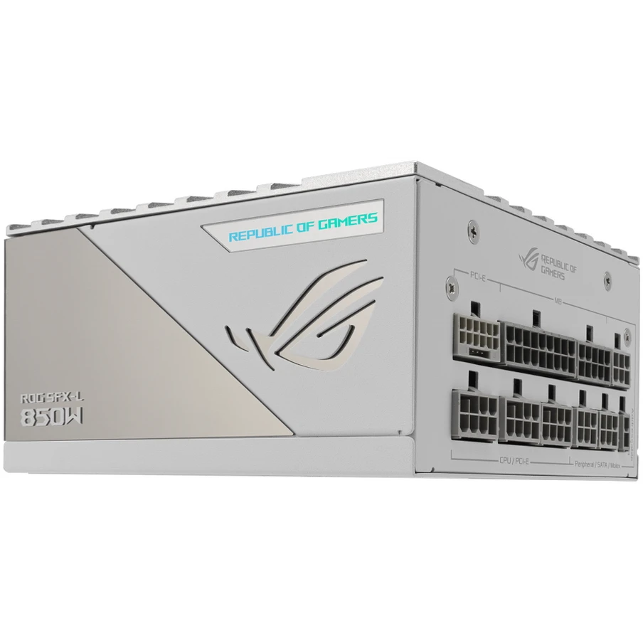 Блок питания 850W ASUS ROG LOKI Platinum White (ROG-LOKI-850P-WHITE-SFXL-GAMING) - 90YE00N2-B0NA00 - фото 2