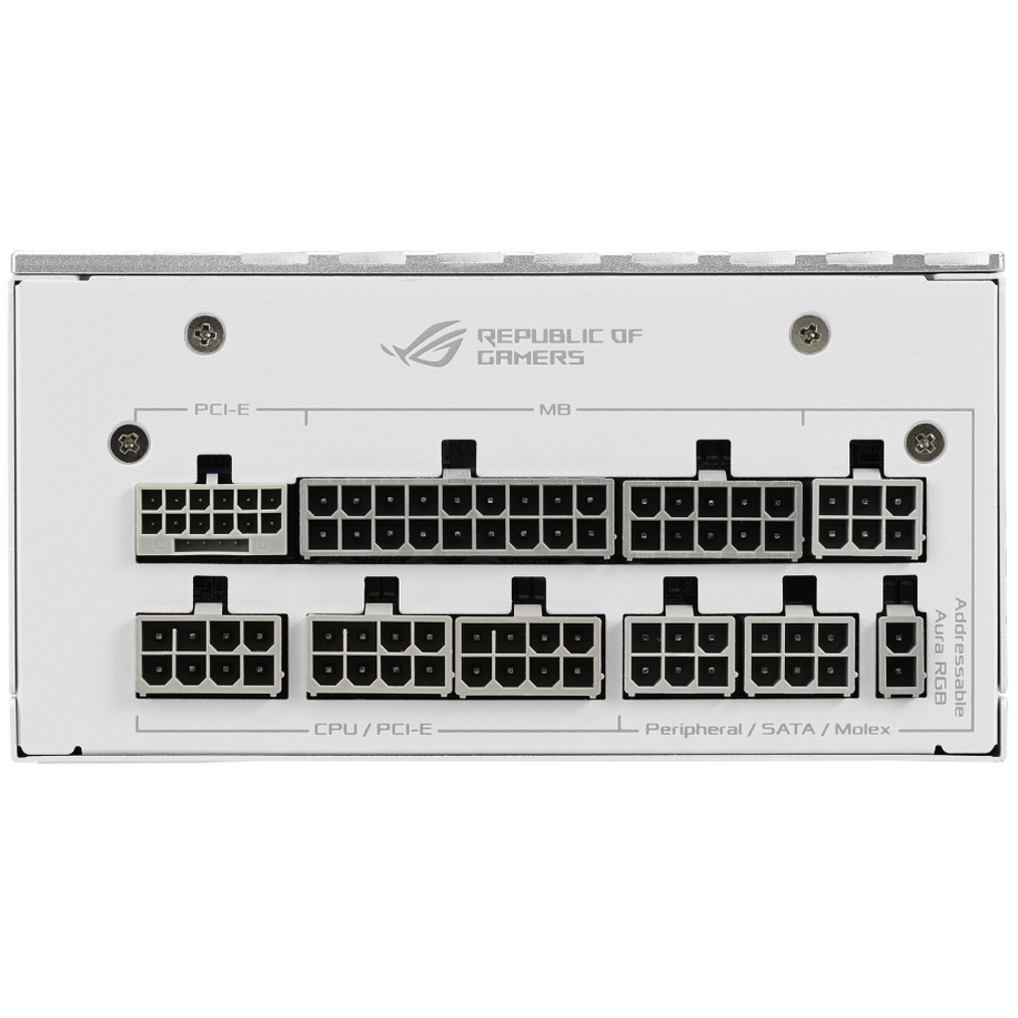Блок питания 850W ASUS ROG LOKI Platinum White (ROG-LOKI-850P-WHITE-SFXL-GAMING) - 90YE00N2-B0NA00 - фото 4
