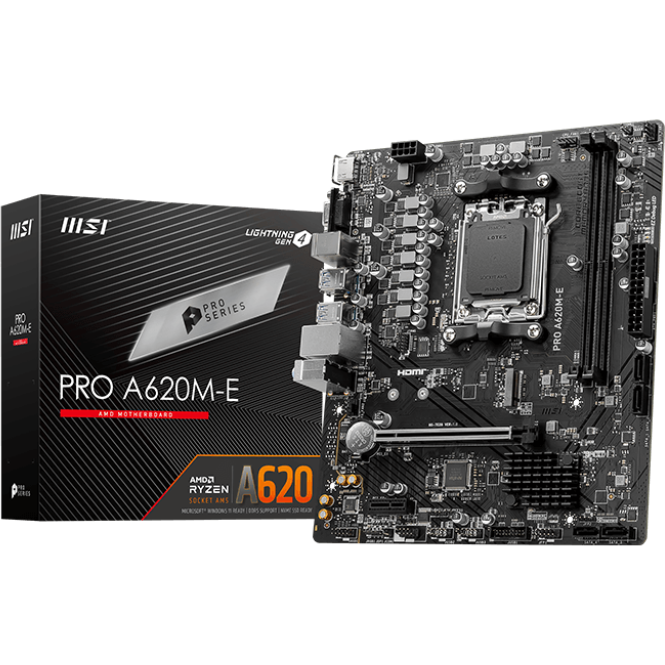 Материнская плата MSI PRO A620M-E - фото 5