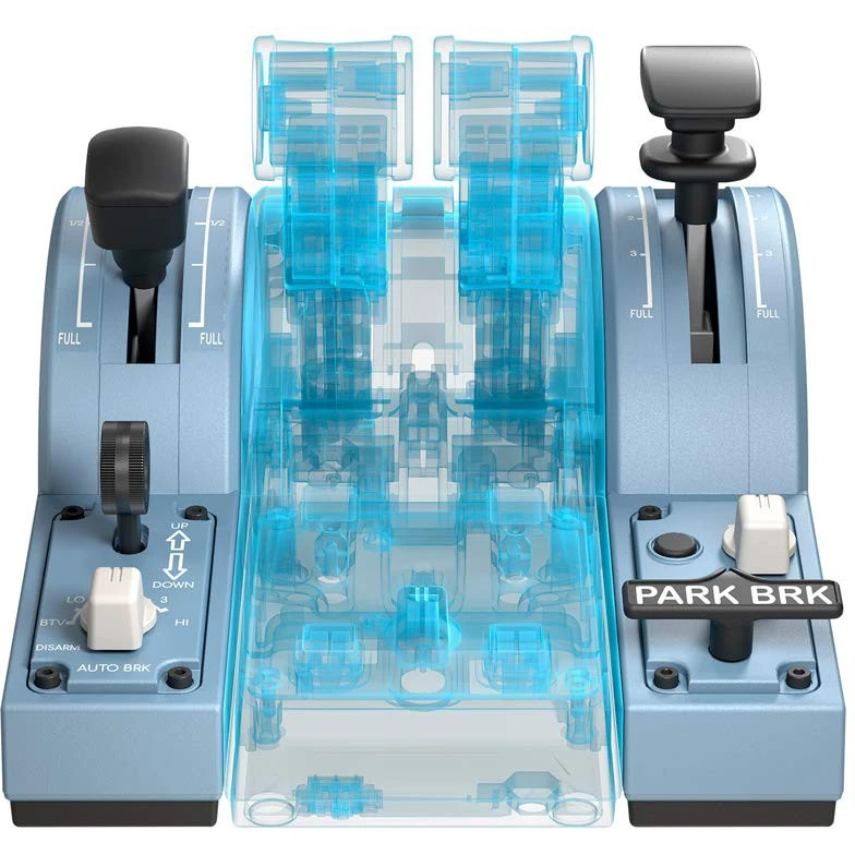 Блок рычагов ThrustMaster TCA Quadrant Add-on Airbus Edition - THR120 - фото 2