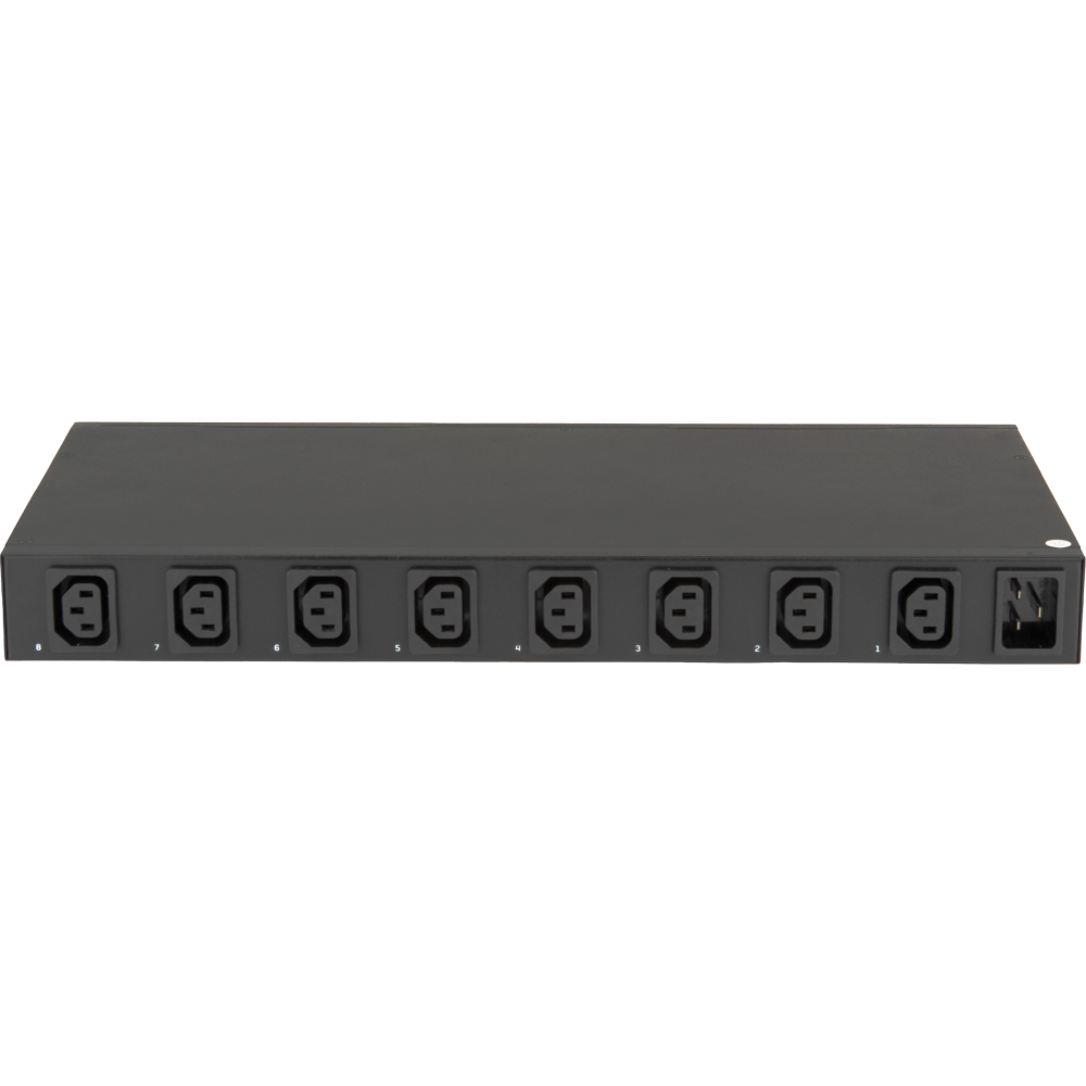 Блок розеток TLK TLK-RPI-PM-A08-M21-WCE-BK