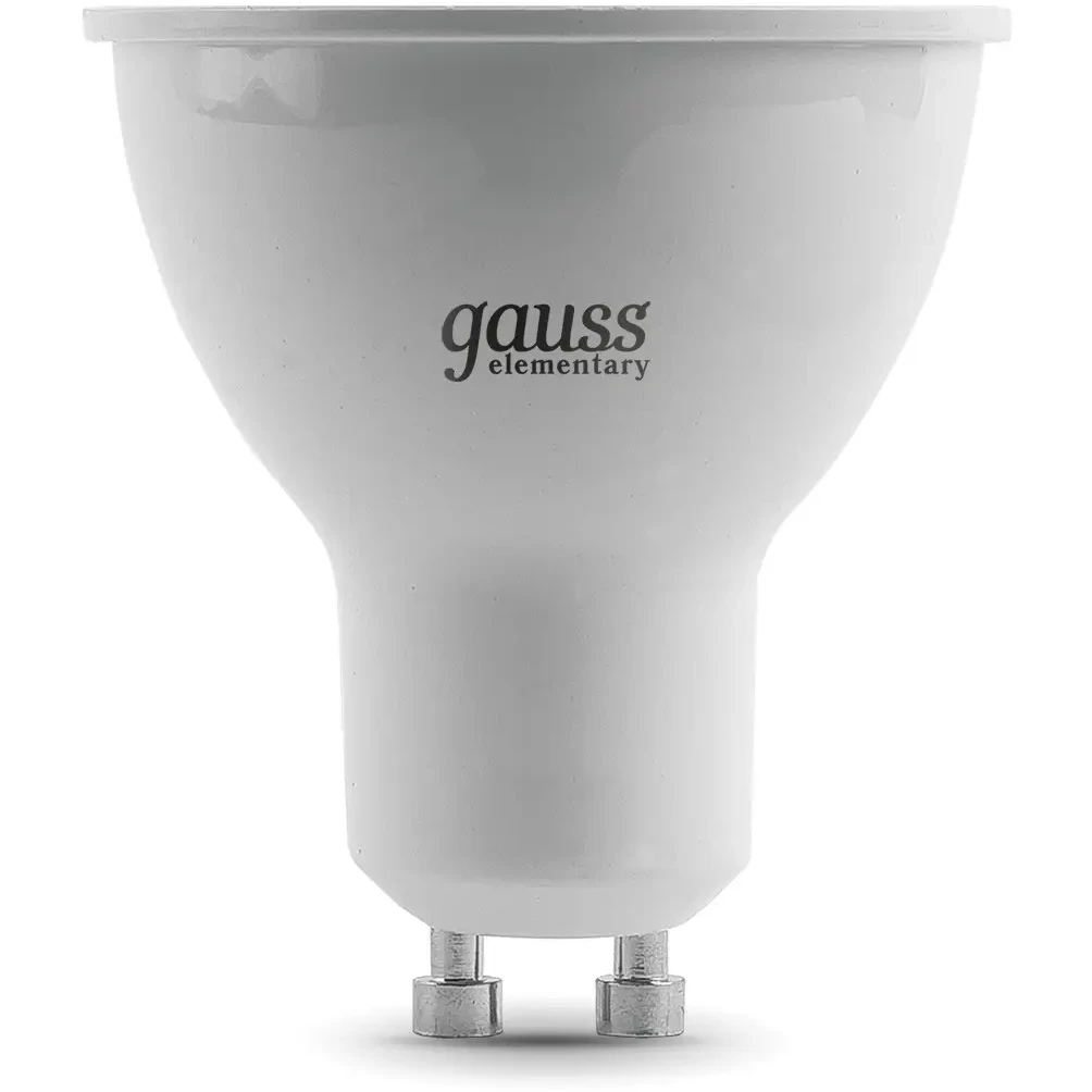 Светодиодная лампочка Gauss MR16 4100K (5.5 Вт, GU10) 10 шт. - 13626