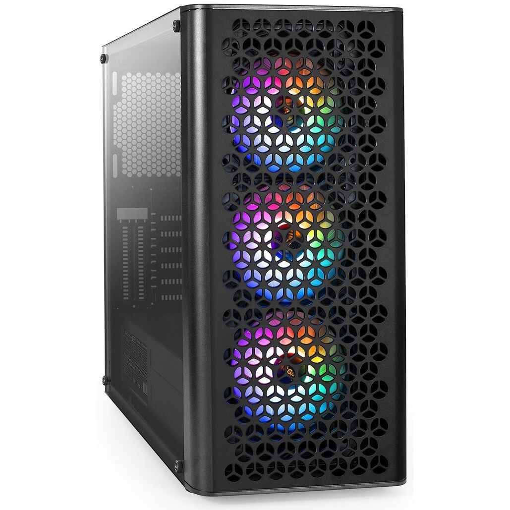 Корпус ExeGate EVO-9202 500W Black - EX294971RUS