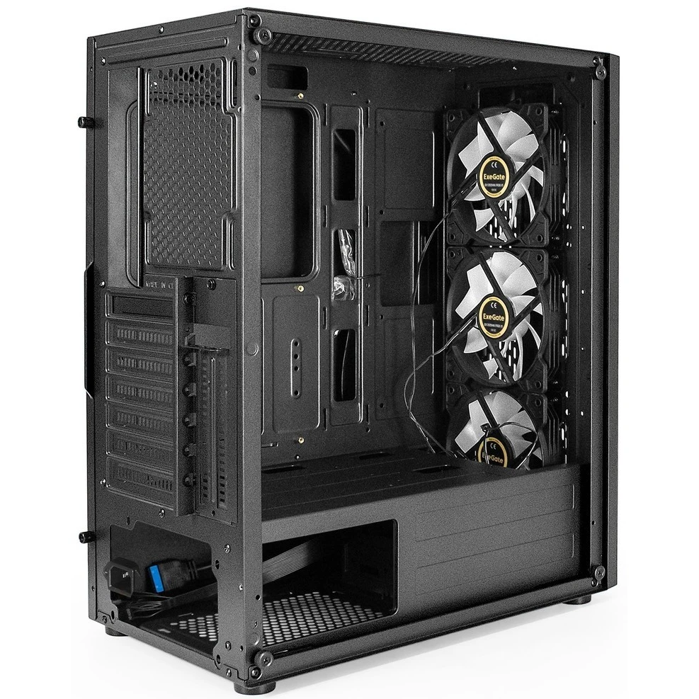 Корпус ExeGate EVO-9205 RGB Black - EX294966RUS - фото 2
