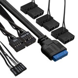 Корпус ExeGate EVO-9205 RGB 500W Black (EX294974RUS)