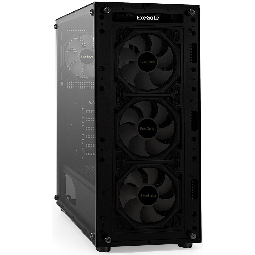 Корпус ExeGate i3 BASE 500W Black - EX294977RUS - фото 2