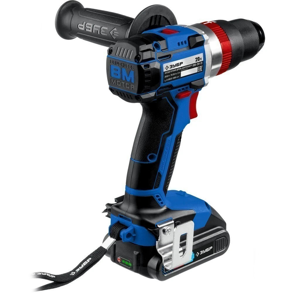 Дрель-шуруповёрт ЗУБР DBS-201-22 - фото 2