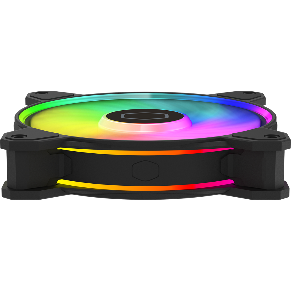 Вентилятор для корпуса Cooler Master MasterFan MF120 HALO2 Black - MFL-B2DN-21NP2-R2 - фото 3