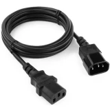 Кабель питания C13 - C14, 1.8м, Bion BXP-PC-189-VDE