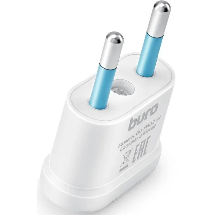 Переходник питания Buro BU-PA02-W - фото 2