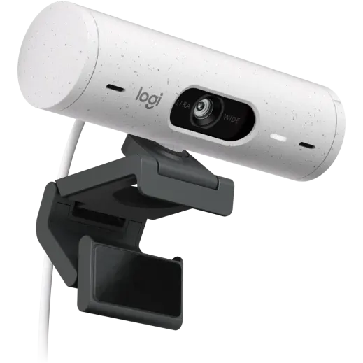 Веб-камера Logitech BRIO 500 Off-White (960-001428) - фото 4