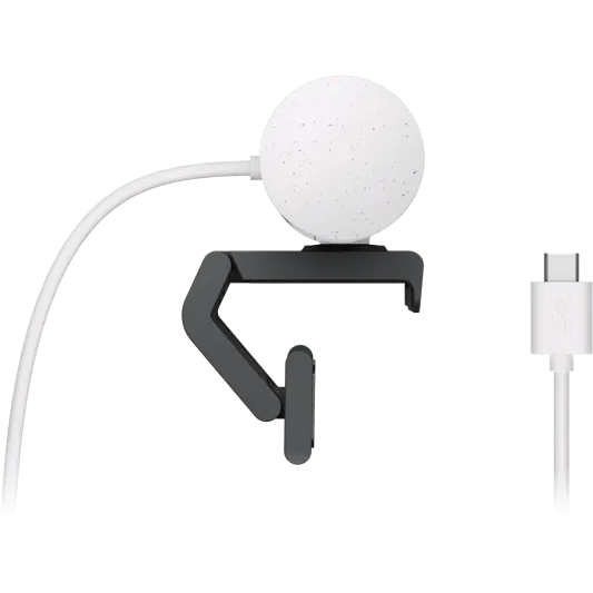 Веб-камера Logitech BRIO 500 Off-White (960-001428) - фото 7