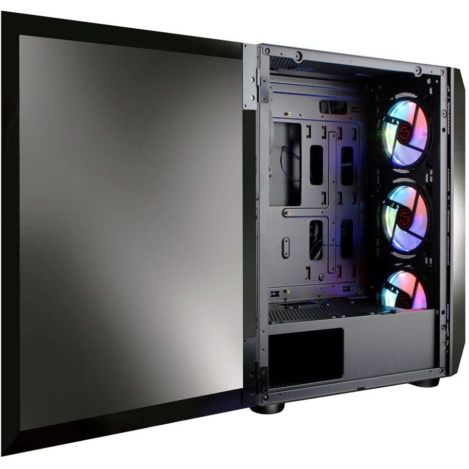 Корпус Ginzzu GL300 Black - фото 5