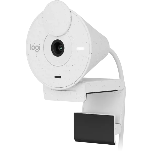 Веб-камера Logitech BRIO 300 Off-White (960-001442/1443)