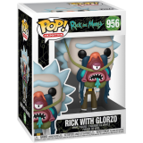 Фигурка Funko POP! Animation Rick & Morty Rick with Glorzo (55250)