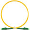 Патч-корд ExeGate FC-S-9-LC/APC-LC/APC-1M-LSZH, 1м - EX295124RUS
