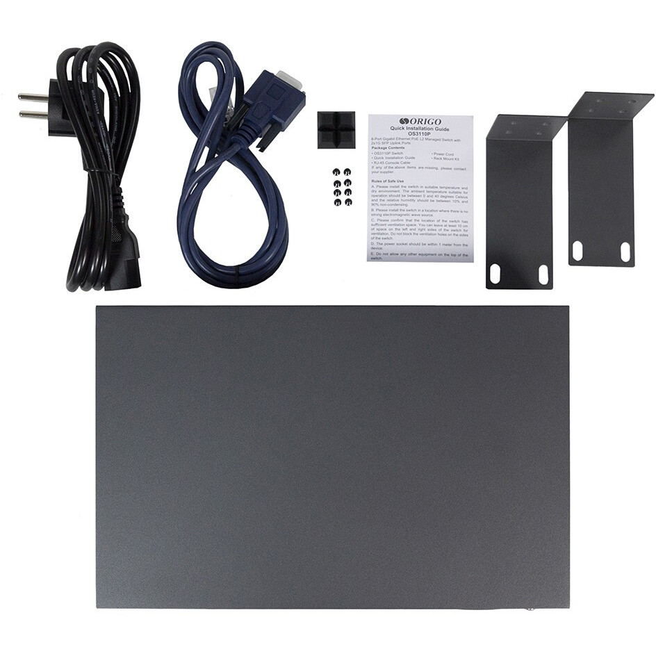 Коммутатор (свитч) Origo OS3110P/135W - фото 4