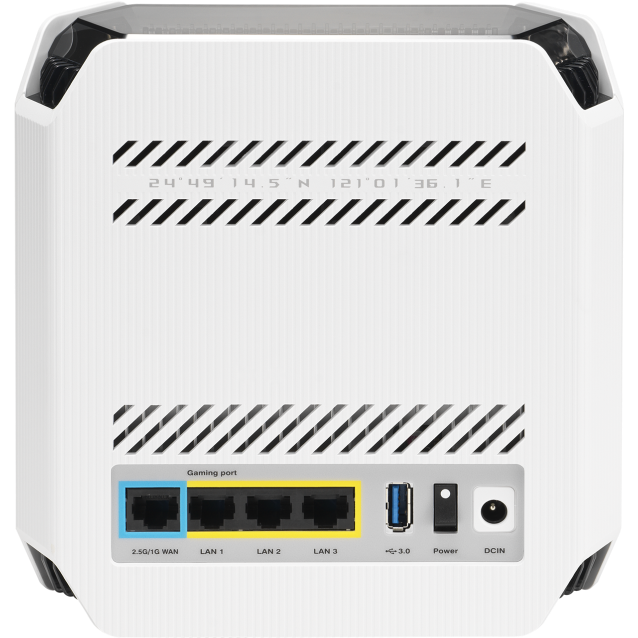 Mesh роутер ASUS ROG Rapture GT6 Moonlight White (1 шт.) - GT6(W-1-PK) - фото 3