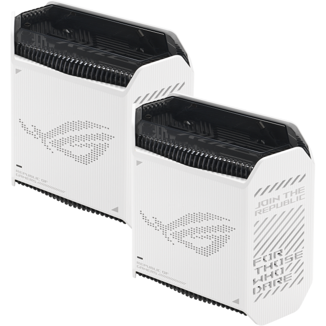 Mesh система ASUS ROG Rapture GT6 Moonlight White (2 шт.) - GT6(W-2-PK) - фото 3