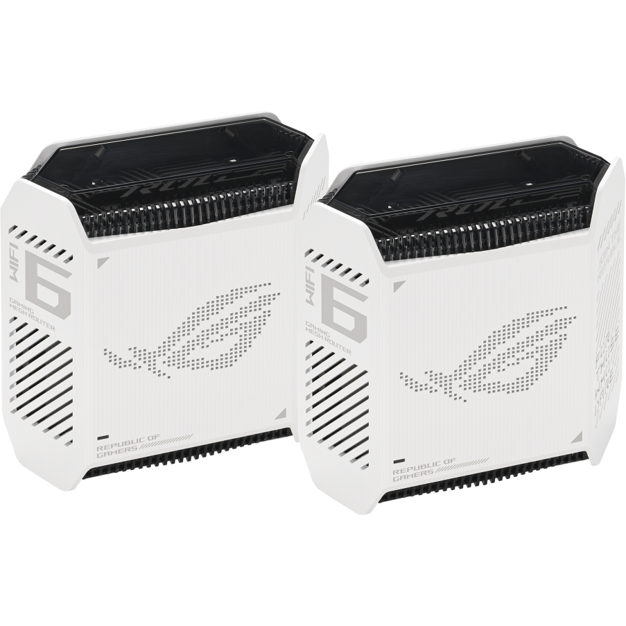 Mesh система ASUS ROG Rapture GT6 Moonlight White (2 шт.) - GT6(W-2-PK) - фото 5