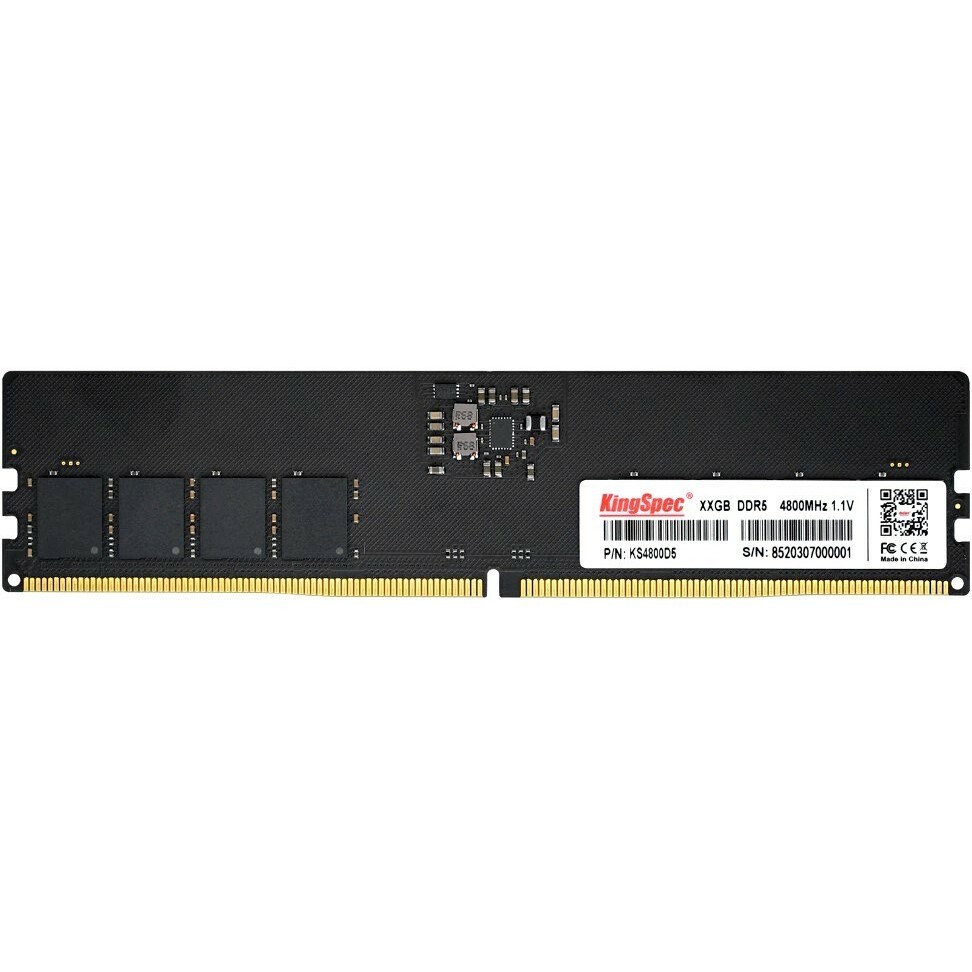 Оперативная память 16Gb DDR5 4800MHz KingSpec (KS4800D5P11016G)